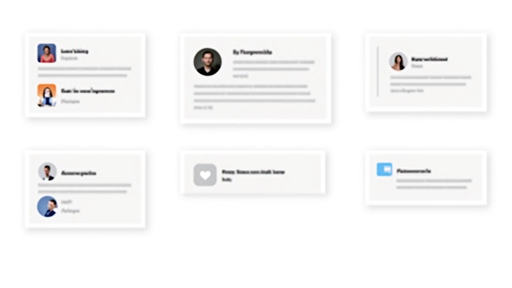 Exemplos de layouts de cards para diferentes tipos de conteúdo