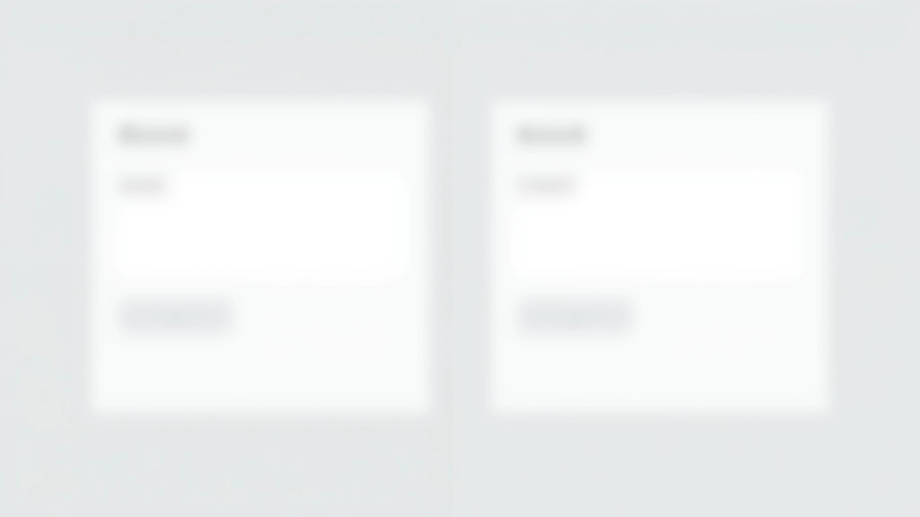 Comparação lado a lado: labels acima do campo versus labels ao lado, mostrando qual é mais legível